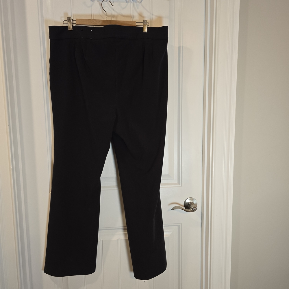 Talbots Classic Black Portland Trousers